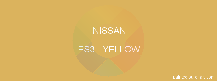 Nissan paint ES3 Yellow