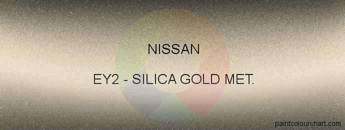 Nissan paint EY2 Silica Gold Met.