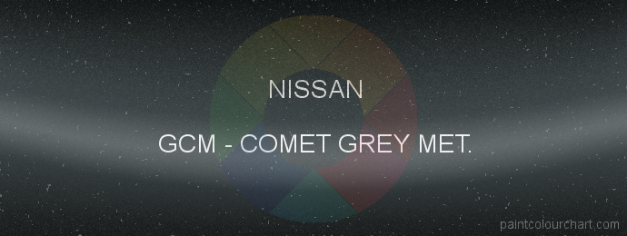 Nissan paint GCM Comet Grey Met.