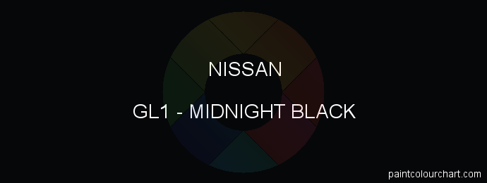 Nissan paint GL1 Midnight Black