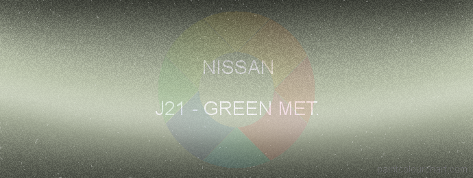 Nissan paint J21 Green Met.