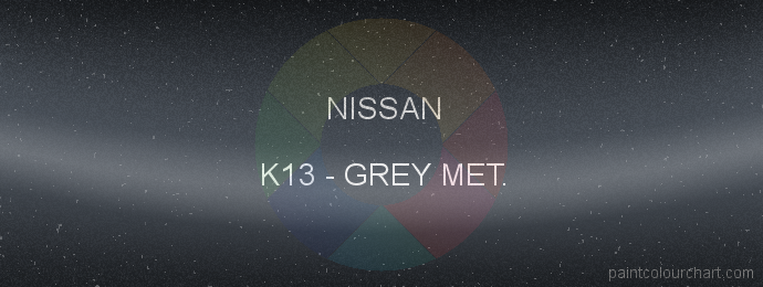 Nissan paint K13 Grey Met.