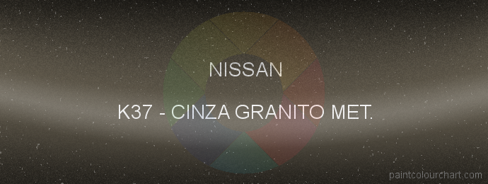 Nissan paint K37 Cinza Granito Met.