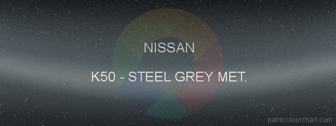 Nissan paint K50 Steel Grey Met.