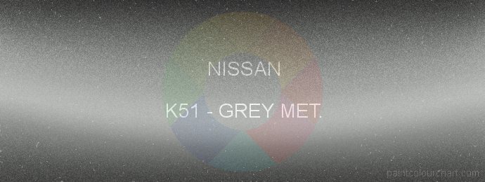 Nissan paint K51 Grey Met.