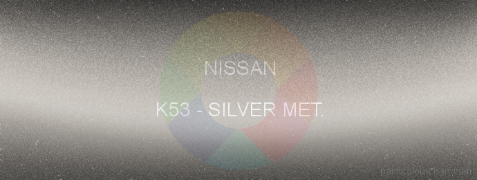 Nissan paint K53 Silver Met.