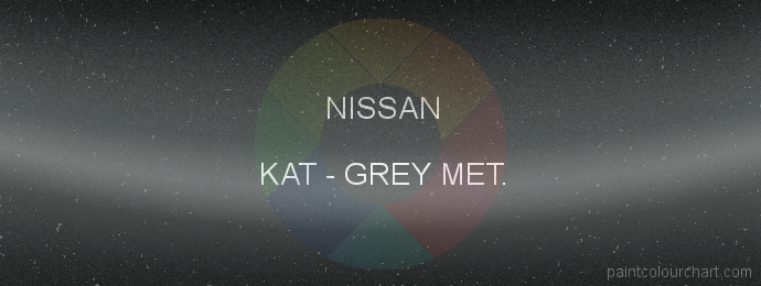 Nissan paint KAT Grey Met.
