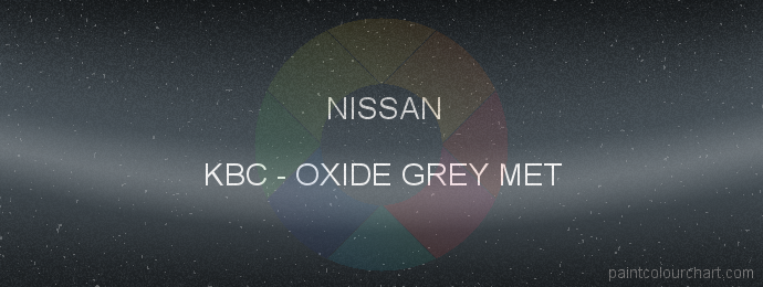 Nissan paint KBC Oxide Grey Met