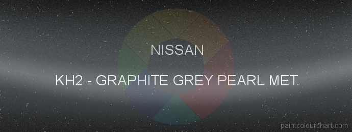 Nissan paint KH2 Graphite Grey Pearl Met.
