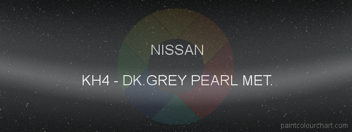 Nissan paint KH4 Dk.grey Pearl Met.