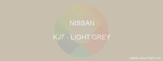 Nissan paint KJ7 Light Grey