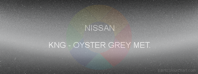 Nissan paint KNG Oyster Grey Met.