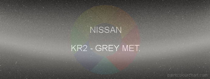 Nissan paint KR2 Grey Met.