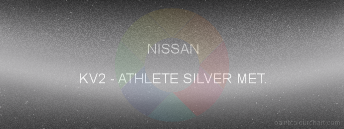 Nissan paint KV2 Athlete Silver Met.