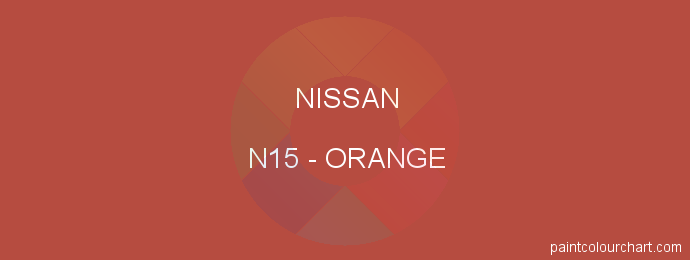 Nissan paint N15 Orange