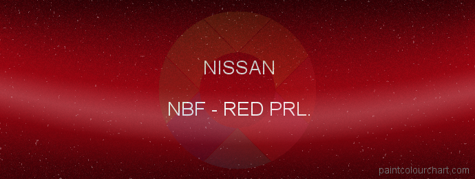 Nissan paint NBF Red Prl.
