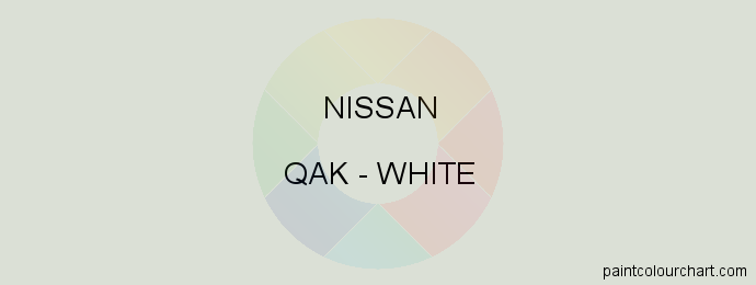 Nissan paint QAK White