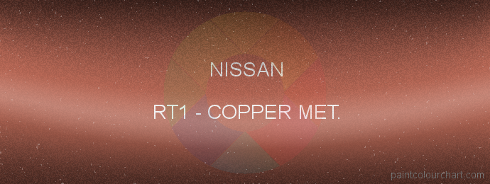Nissan paint RT1 Copper Met.