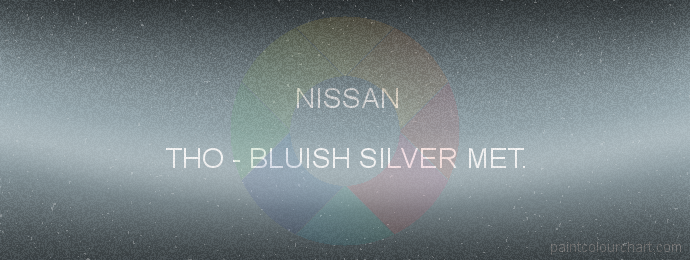 Nissan paint THO Bluish Silver Met.