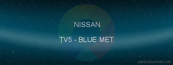 Nissan paint TV5 Blue Met.