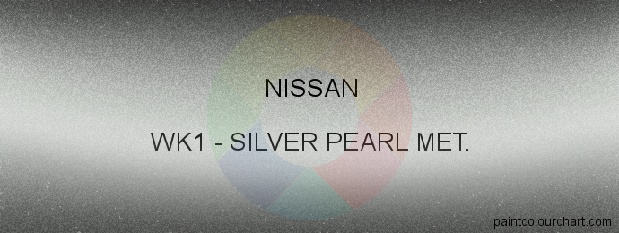 Nissan paint WK1 Silver Pearl Met.