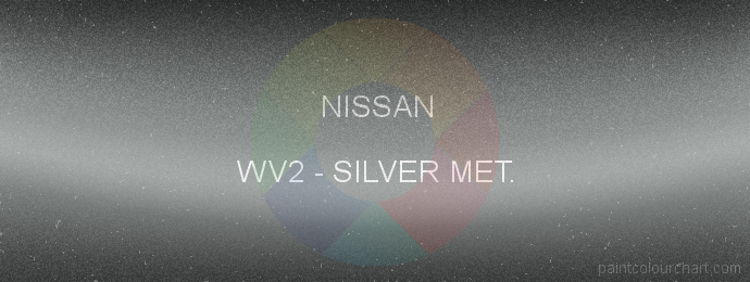 Nissan paint WV2 Silver Met.