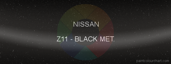 Nissan paint Z11 Black Met.