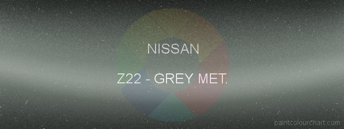 Nissan paint Z22 Grey Met.