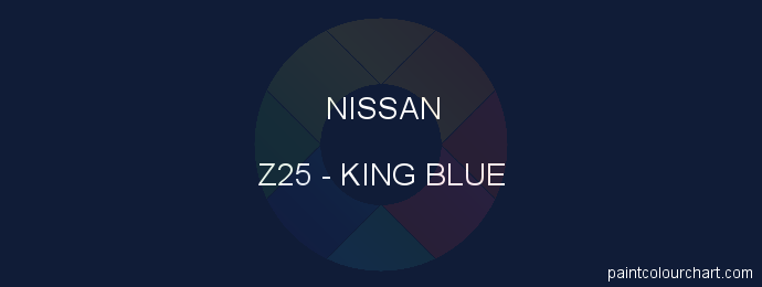 Nissan paint Z25 King Blue