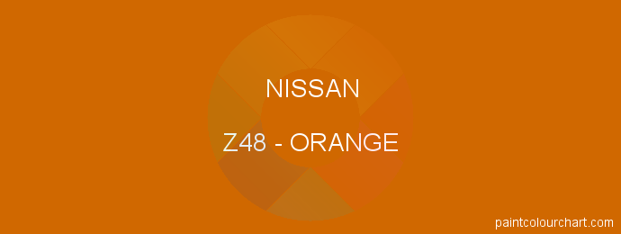 Nissan paint Z48 Orange