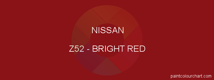 Nissan paint Z52 Bright Red