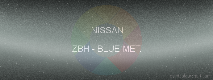 Nissan paint ZBH Blue Met.