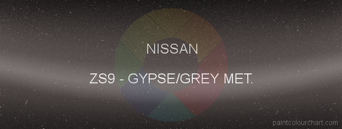 Nissan paint ZS9 Gypse/grey Met.