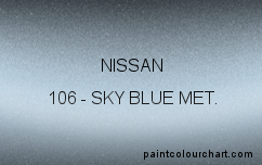 Paint Colors For Nissan Sunny Cars Paintcolourchart Com