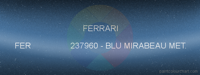 Ferrari paint FER 237960 Blu Mirabeau Met.