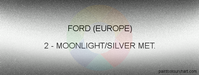Ford (europe) paint 2 Moonlight/silver Met.