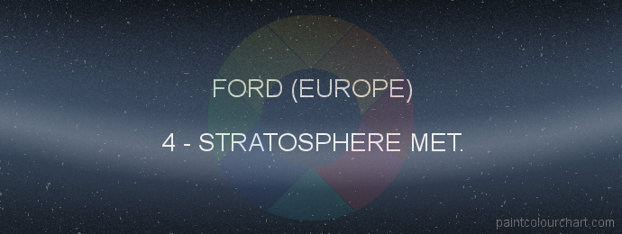 Ford (europe) paint 4 Stratosphere Met.