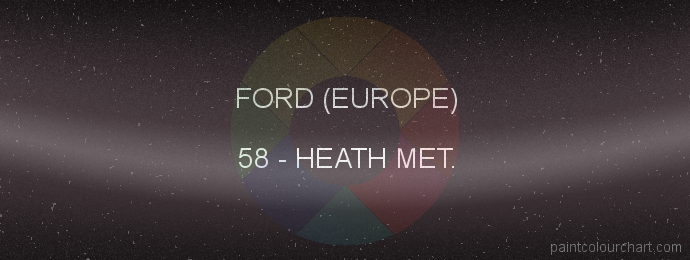 Ford (europe) paint 58 Heath Met.