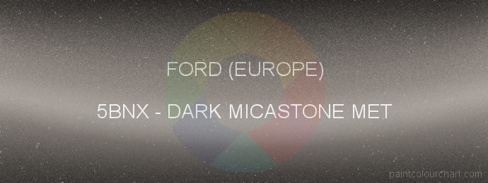 Ford (europe) paint 5BNX Dark Micastone Met