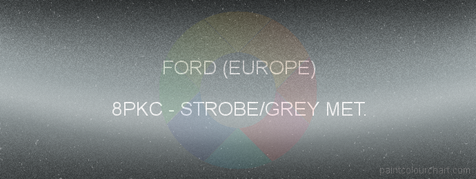 Ford (europe) paint 8PKC Strobe/grey Met.