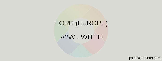 Ford (europe) paint A2W White