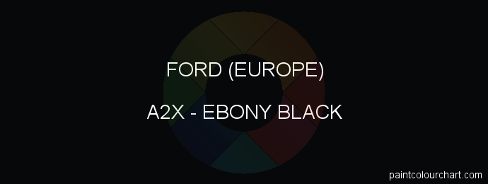 Ford (europe) paint A2X Ebony Black