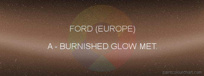 Ford (europe) paint A Burnished Glow Met.