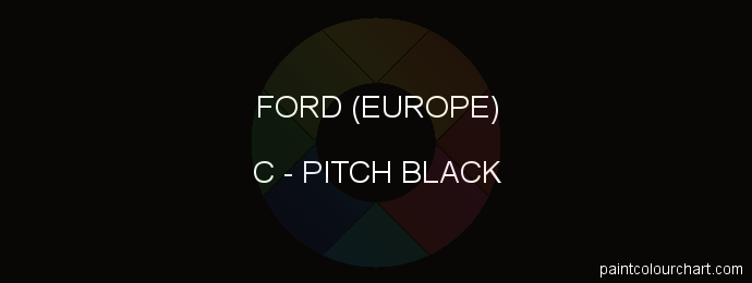 Ford (europe) paint C Pitch Black