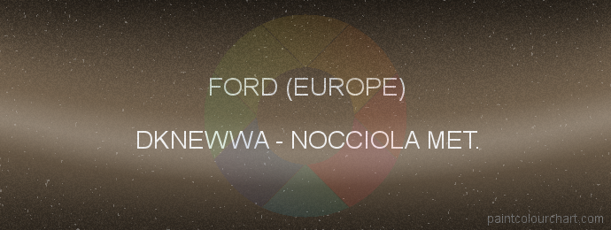 Ford (europe) paint DKNEWWA Nocciola Met.