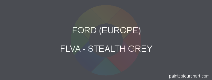Ford (europe) paint FLVA Stealth Grey