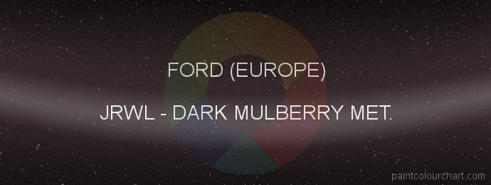 Ford (europe) paint JRWL Dark Mulberry Met.