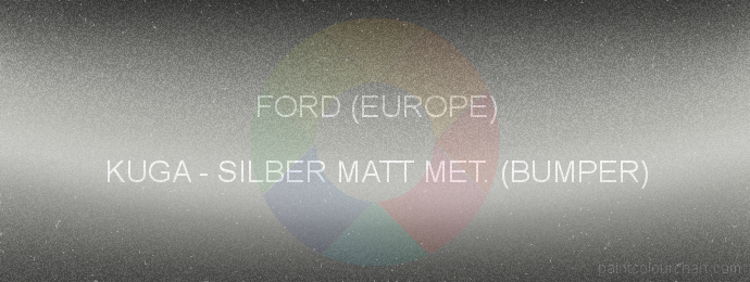 Ford (europe) paint KUGA Silber Matt Met. (bumper)