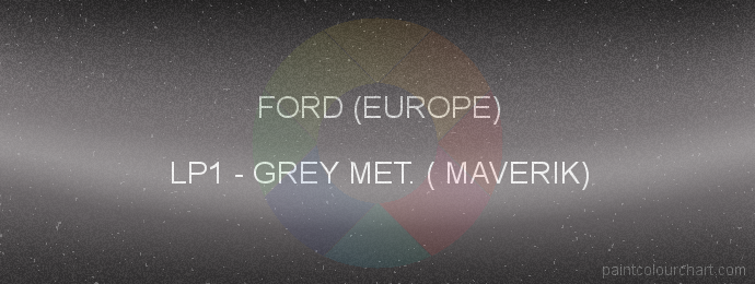 Ford (europe) paint LP1 Grey Met. ( Maverik)