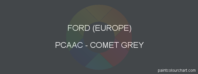 Ford (europe) paint PCAAC Comet Grey